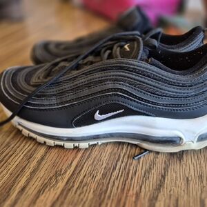 Kids Black Nike Sneakers